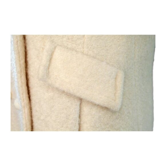 VINTAGE BERROCO Mink/Wool Bouclé Coat - Picture 9 of 9